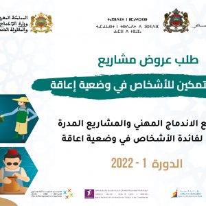 برنامج تشجيع الاندماج المهني والمشاريع المدرة للدخل لفائدة الأشخاص في وضعية إعاقة